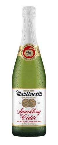 Martinelli's Gold Medal® Sparkling Cider, 25.4 fl oz - Smith’s Food and ...