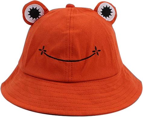 YINGBO Fashionable Premium Cute Frog Bucket Hat for Women/Teens Girls ...