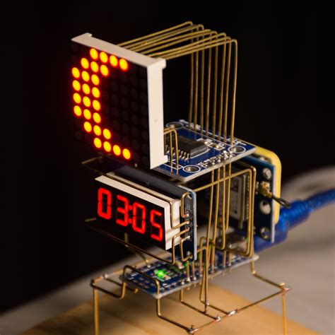 An Arduino powered astronomical clock which displays the Local Sidereal ...