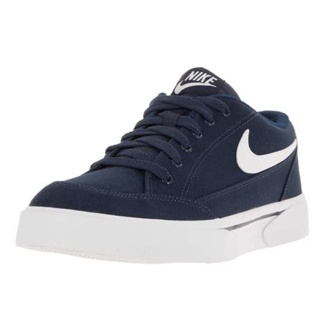 Nike Men's Gts '16 TXT Midnight Navy/White Canvas Casual Shoe - Walmart.com