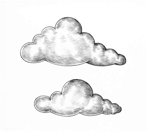 Hand-drawn clouds illustration | free image by rawpixel.com | Cloud ...