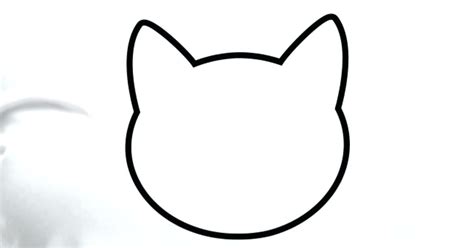 Cat Face Svg Silhouette