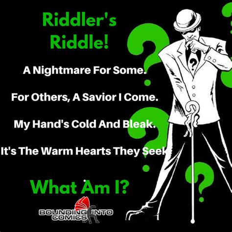 The Riddler's Riddle: A Nightmare For Some... - Bounding Into Comics