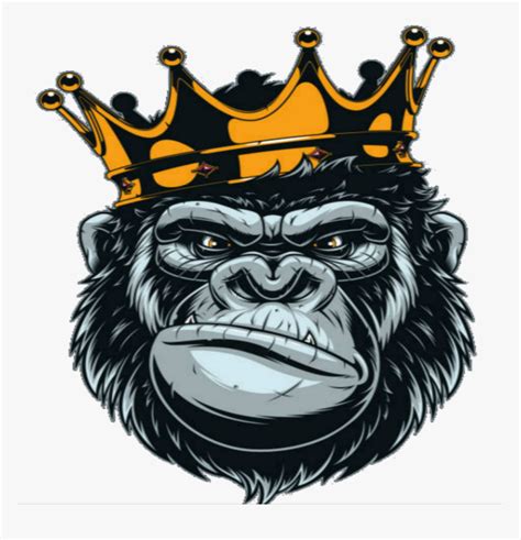 Gorilla Futures Logo - Gorilla Head, HD Png Download - kindpng