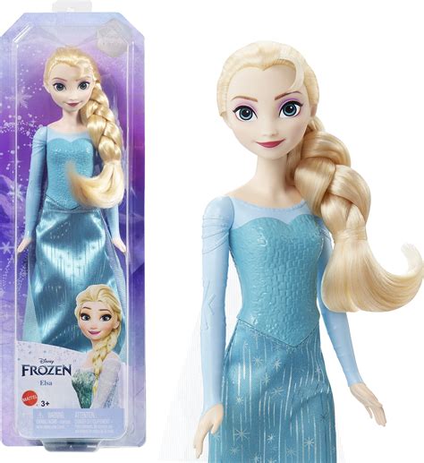 Buy MattelDisney Princess Dolls, Elsa Posable Fashion Doll with ...