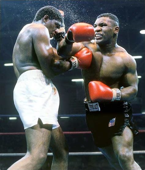 ♡♥Mike Tyson knocks out Trevor Berbick for the WBC heavyweight title ...