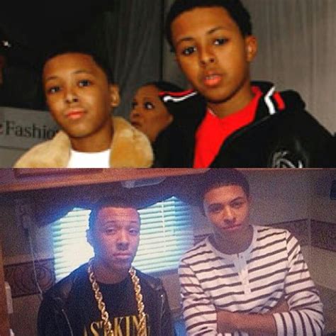 Diggy Simmons and little bro Russy Simmons They grew up so faast ...