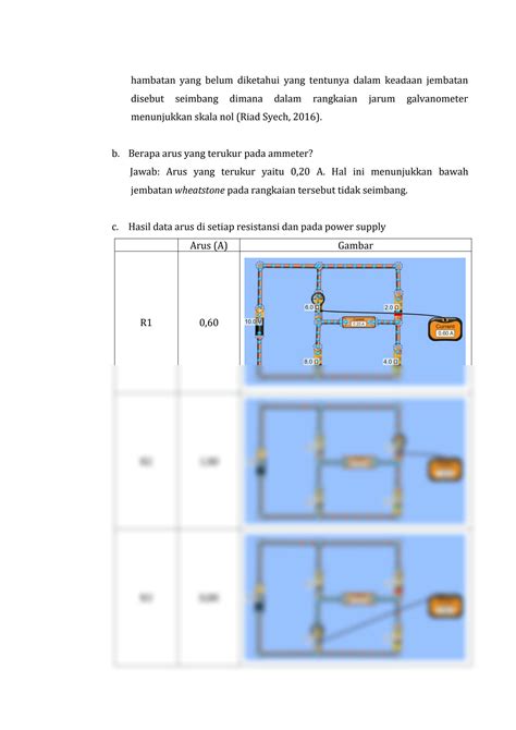 SOLUTION: Laporan praktikum listrik dan magnet ke 6 jembatan wheatstone ...