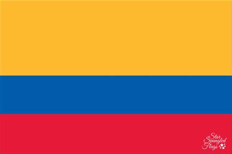 Flag of Colombia for sale, Nylon, Buy - Star Spangled Flags