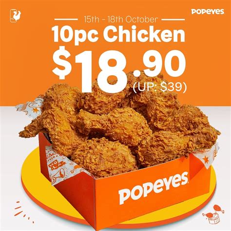 Popeyes 10pc Chicken Set For $18.90 Settles Family Meals When You’re ...