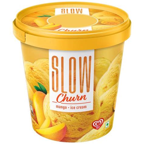 Buy kwality walls Slow Churn Mango Ice Cream Online at Best Price of Rs ...