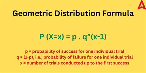 Geometric Distribution Formula, Explanation, Derivation, Examples