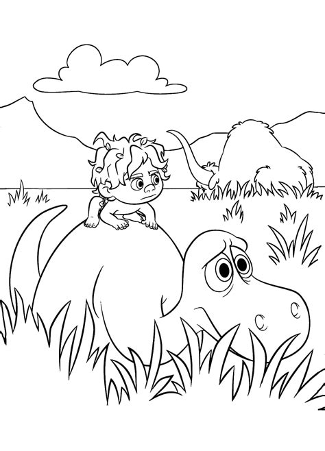 26 best ideas for coloring | Arlo The Good Dinosaur Coloring Pages