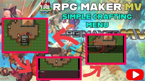 Simple Crafting | RPG Maker MV - YouTube