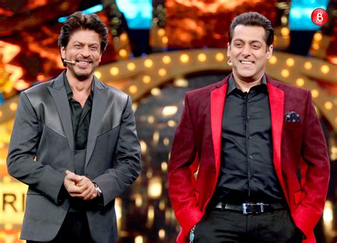 Salman Khan and Shah Rukh Khan look dashing in their reunion on 'Bigg ...