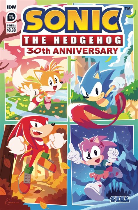 IDW Announces 30th Anniversary Sonic Comic | popgeeks.com