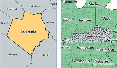 Rockcastle County, Kentucky / Map of Rockcastle County, KY / Where is ...