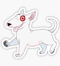 Target Dog Stickers | Redbubble