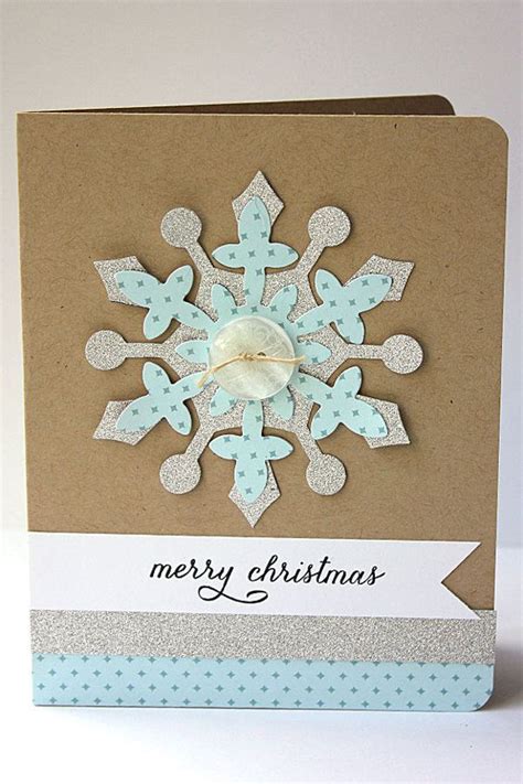 Crafts Direct Card Ideas: Merry Christmas Snowflake Card | Christmas ...