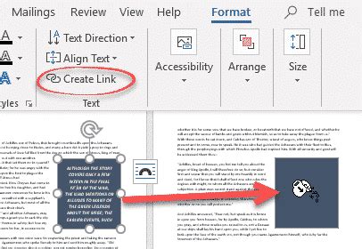 Linking text flow between Text Boxes in Word - Office Watch