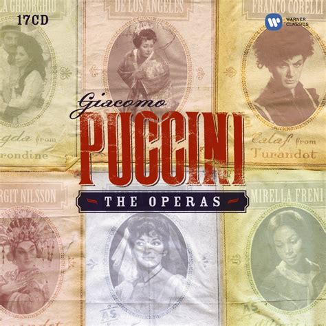 Puccini-the Operas - Various, Alagna, De Los Angeles, Bergonzi, Pappano ...