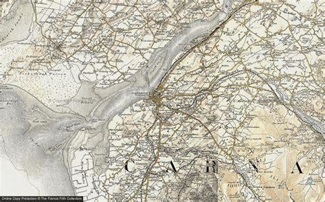 Old Maps of Caernarfon, Gwynedd - Francis Frith