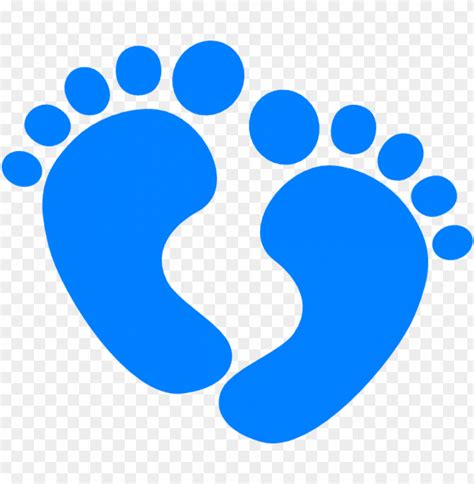 walking baby blue footprint clipart 10 free Cliparts | Download images ...