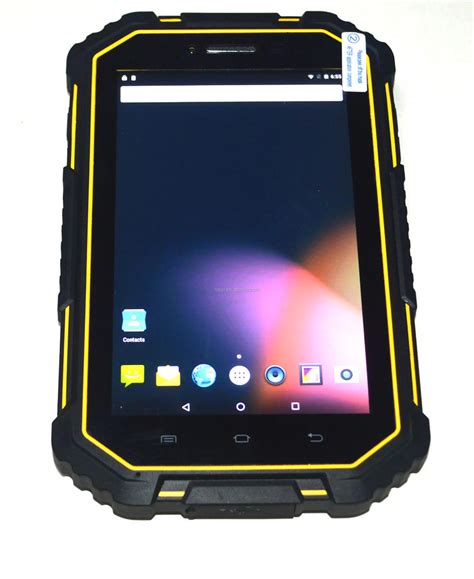 Factory cheapest 7inch 4G LTE Android rugged tablet pc with NFC GPS ...