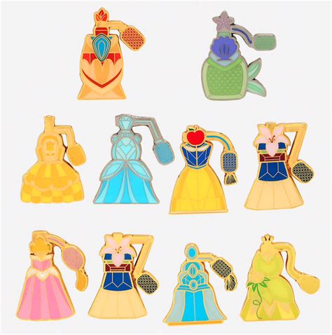 Disney Princess Perfume Blind Box Pins at BoxLunch - Disney Pins Blog