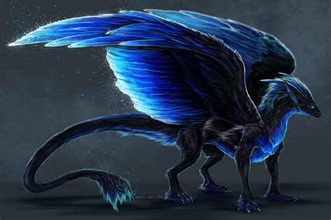 Dutch Angel Dragon Art - ID: 85991 | Mythical creatures, Mythical ...