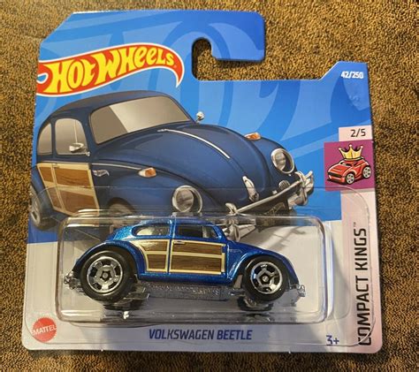 Hot Wheels 2022 Volkswagen Beetle Compact Kings 2/5 Green ...