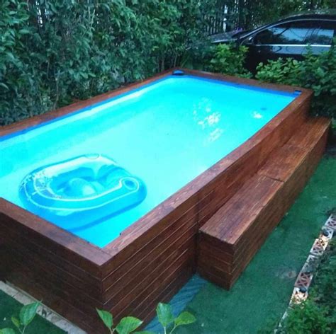 12 Above-Ground Swimming Pool Designs #garten #gartenlounge # ...