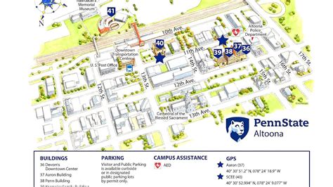 University Park Campus Map