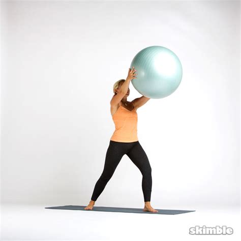 Ball Sways - Exercise How-to - Workout Trainer by Skimble