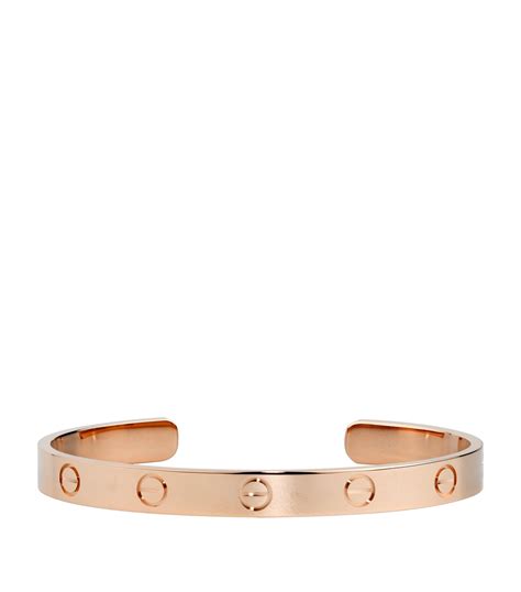 Cartier Rose Gold LOVE Bracelet | Harrods UK