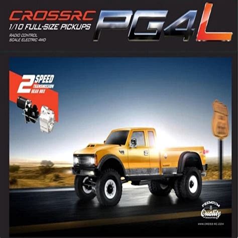 Crossrc Pg4l 4wd Kit American Heavy Muscle Pick-up Truck Profession ...