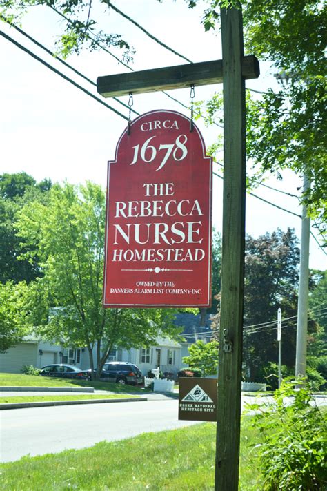 Rebecca Nurse Homestead- Danvers, Mass. (Salem Witch Trials Site)