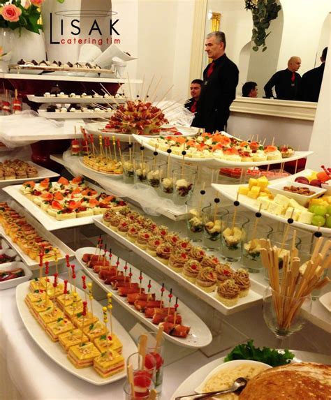 Catering Lisak fingerfood | Appetizers for party, Catering food, Buffet ...