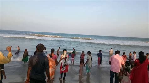 Silver Beach, Cuddalore, Tamil Nadu, South India...tourist spot - YouTube