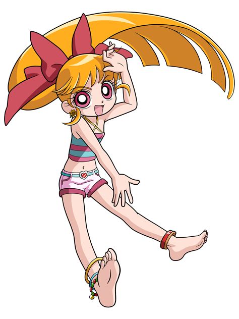 Image - Powerpuff Girls Z Blossom pj pose.png | Magical Girl (Mahou ...