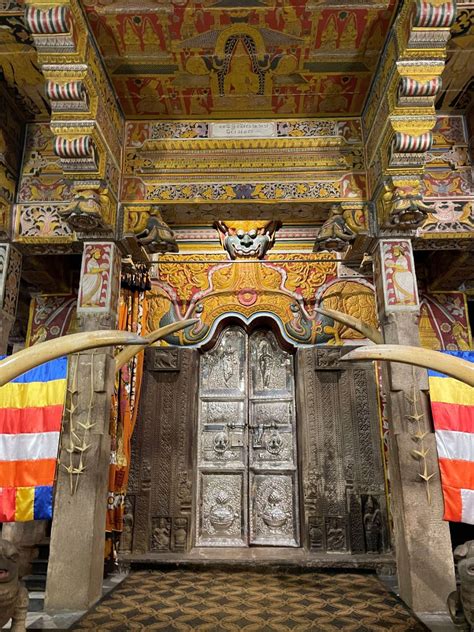 Kandy Tooth Relic Temple or Kandy Dalada Maligawa in Srilanka