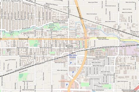 Arvada Map United States Latitude & Longitude: Free Maps