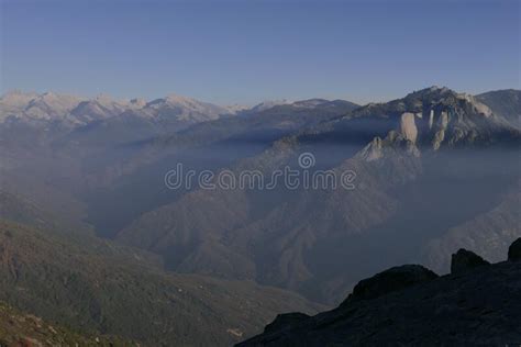 Moro Rock is a Granite Dome Rock Formation in Sequoia National Park ...