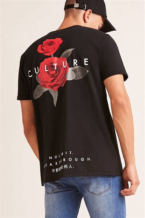 Product Name:Culture Floral Graphic Tee, Category:mens-main, Price:10.9 ...