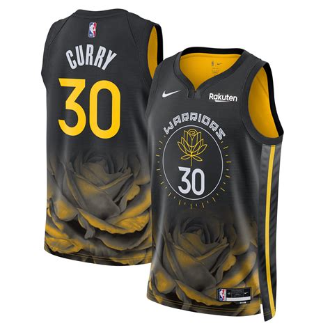 Unisex Nike Stephen Curry Black Golden State Warriors 2022/23 Swingman ...