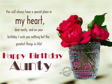 Birthday Wishes For Aunt - Birthday Wishes, Happy Birthday Pictures