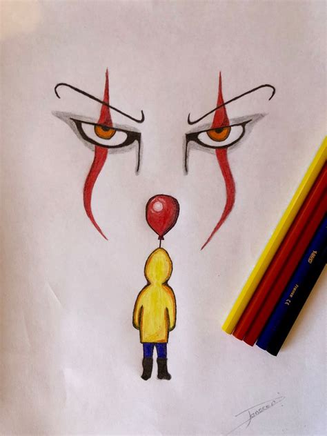 How To Draw Pennywise Step By Step This step by step female head and ...