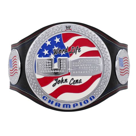 John Cena Spinner United States Championship Replica Title Belt ...