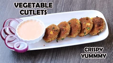 Vegetable cutlet recipe | Easy veg cutlet recipe - Sowji's Kitchen