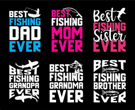 Premium Vector | Best Fishing Dad Ever T shirt Design Bundle Fishing T ...